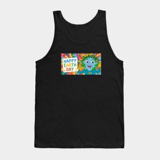 Funny Happy Earth Day Tank Top